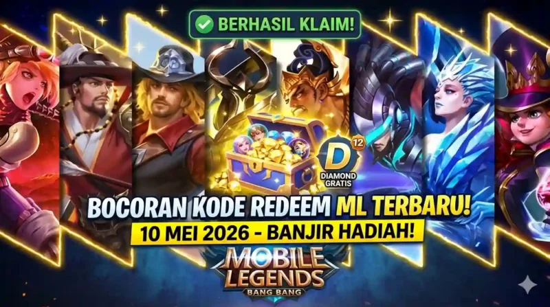 Ilustrasi - Kode Redeem ML Terbaru 11 Mei 2026.