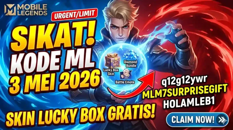 Ilustrasi - Kode Redeem ML 3 Mei 2026.