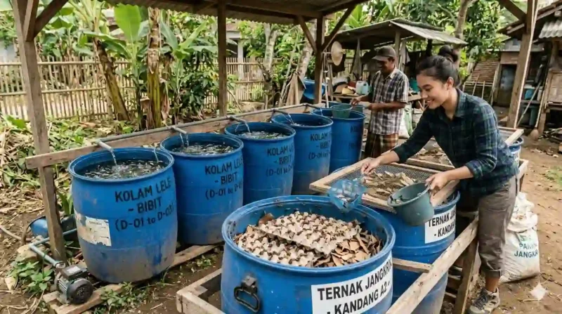 Hewan yang Bisa Diternak di Drum Bekas dengan Modal Minim. Foto: Gemini