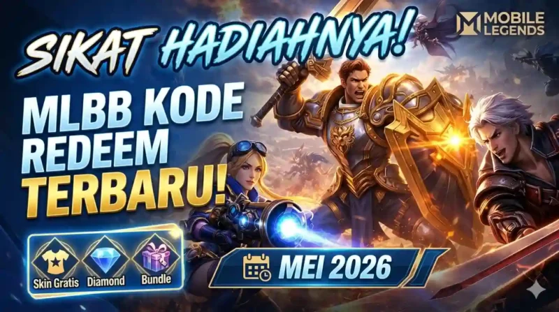 Ilustrasi - Kode Redeem MLBB Terbaru Hari Ini, Senin Mei 2026.