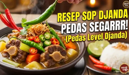 Resep Sop Djanda Iga Sapi: Gurih, Pedas, dan Bikin Nagih