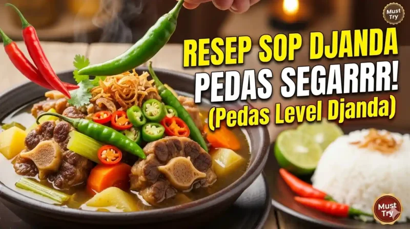 Resep Sop Djanda. (Foto: Gemini AI)