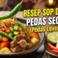 Resep Sop Djanda. (Foto: Gemini AI)