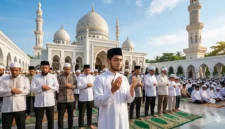 Ilustrasi Pelaksanaan Sholat.