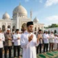 Ilustrasi Pelaksanaan Sholat.