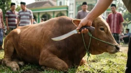 Ilustrasi - Doa Menyembelih Hewan Kurban dan Tata Caranya Lengkap.