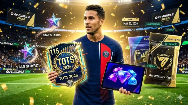 Ilustrasi - Serbu Kode Redeem FC Mobile Hari Ini 23 Mei 2026: Sikat Pemain Bintang dan Gems Gratis.