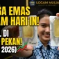 Ilustrasi - Harga Emas Antam Hari Ini 10 Mei 2026. (Foto: ANTARA)