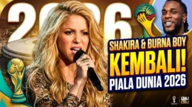 Shakira Kembali Guncang Piala Dunia 2026 Lewat Lagu Baru 
