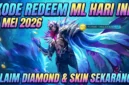 Ilustrasi - Kode Redeem ML 2 Mei 2026.