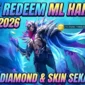 Ilustrasi - Kode Redeem ML 2 Mei 2026.