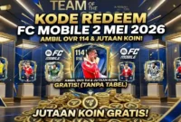 Ilustrasi - Kode Redeem FC Mobile 2 Mei 2026.