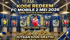 Ilustrasi - Kode Redeem FC Mobile 2 Mei 2026.