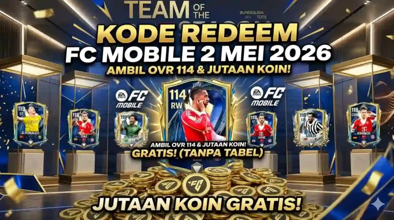 Ilustrasi - Kode Redeem FC Mobile 2 Mei 2026.
