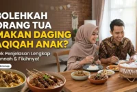 Ilustrasi - Orang Tua Makan Daging Aqiqah Anak, Bolehkah?.