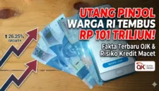 Ilustrasi - Utang Pinjol Warga Indonesia Tembus Rp 101 Triliun.