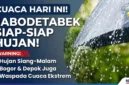 Ilustrasi hujan ringan hingga sedang. (Istimewa)