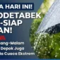 Ilustrasi hujan ringan hingga sedang. (Istimewa)