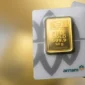 Ilustrasi - Emas Batngan Antam. Harga Emas Antam Hari Ini Stabil di Rp2,8 Juta per Gram.