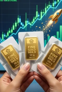 Harga Emas Antam Sore Ini Naik Rp40 Ribu, Kini Tembus Rp2.859.000 per Gram