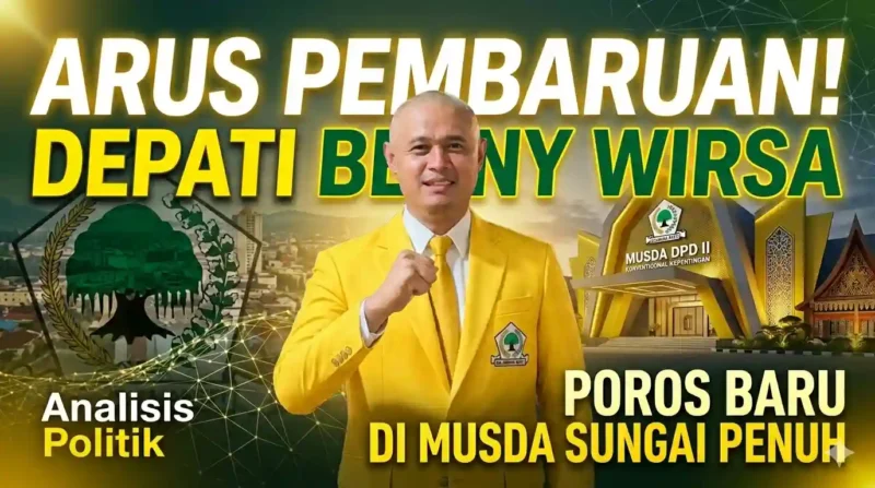 Ilustrasi - Musda Golkar Sungai Penuh: Depati Benny Wirsa Jadi Simbol Perubahan Baru.