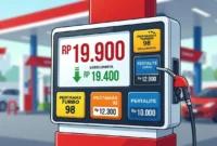 Ilustrasi - Update Harga BBM Pertamina 18 Mei 2026.