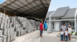 Ilustrasi - Bisnis Material untuk Kontruksi.