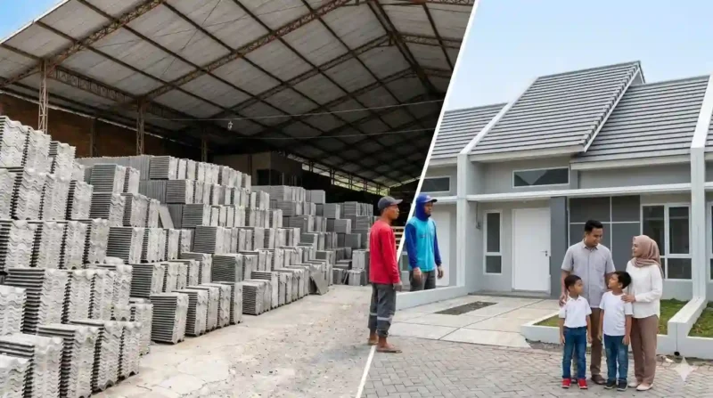 Ilustrasi - Bisnis Material untuk Kontruksi.