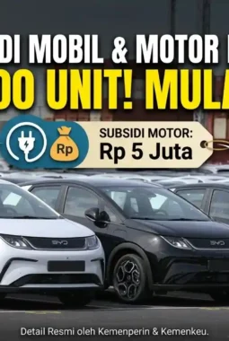 Pemerintah Guyur Subsidi 200 Ribu Kendaraan Listrik Mulai Juni 2026