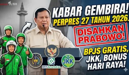 Presiden Prabowo Sahkan BPJS Gratis dan Potongan Tipis bagi Driver Ojol