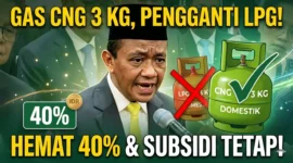 Ilustrasi - Lebih Hemat 40 Persen, Pemerintah Uji Coba CNG 3 Kg Jadi Pengganti LPG Subsidi.