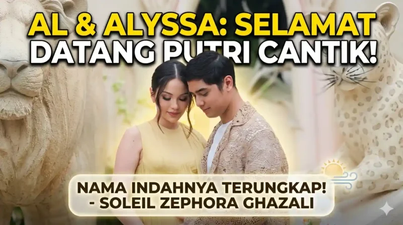 Alyssa Daguise dan Al Ghazali. (Instagram @maiaestiantyreal)