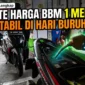 Ilustrasi - Antrian BBM di SPBU. 