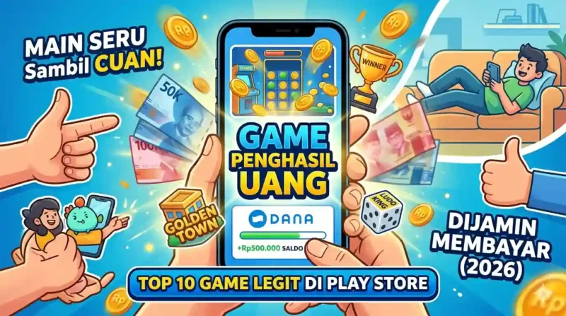 Ilustrasi - Game Penghasil Uang Asli di Play Store.