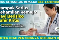 Ilustrasi - Dampak Serius Kehamilan Remaja: Bayi Berisiko Lahir Kritis.