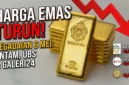 Ilustrasi - Emas Batangan. Harga Emas Hari Ini: Antam, UBS, dan Galeri24 Kompak Turun, Waktunya Borong?