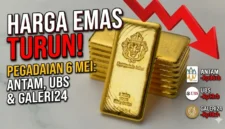 Ilustrasi - Emas Batangan. Harga Emas Hari Ini: Antam, UBS, dan Galeri24 Kompak Turun, Waktunya Borong?