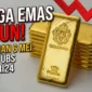 Ilustrasi - Emas Batangan. Harga Emas Hari Ini: Antam, UBS, dan Galeri24 Kompak Turun, Waktunya Borong?