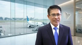 Frans Dicky Tamara, Direktur Human Capital & Corporate Service Garuda Indonesia. 