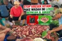 Proses pemotongan hingga pengemasan daging kurban.(KOMPAS.COM)