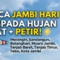 Ilustrasi - Jambi Siaga Hujan Sore Ini: Simak Prediksi Cuaca 10-11 Mei 2026.