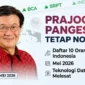 Pengusaha Prajogo Pangestu, Orang Terkaya Indonesia Mei 2026.