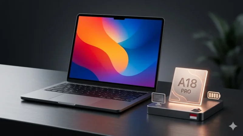 Ilustrasi - Spesifikasi dan Harga MacBook Neo.