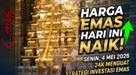 Ilustrasi - Harga Emas Perhiasan Hari Ini: Awal Mei yang Berkilau.