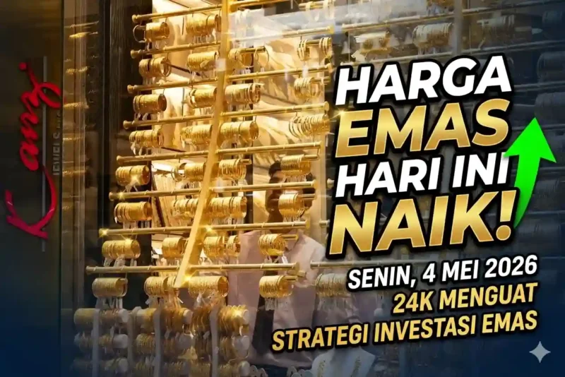 Ilustrasi - Harga Emas Perhiasan Hari Ini: Awal Mei yang Berkilau.