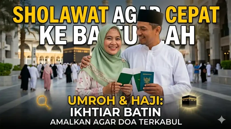 Ilustrasi - Ingin Segera ke Baitullah? Amalkan Sholawat Haji Ini Agar Cepat Berangkat.
