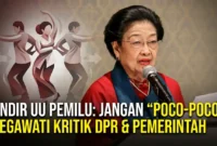 Presiden ke-5 Republik Indonesia, Megawati Soekarnoputri.
