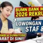 Ilustrasi - Teler Bank Mandiri sedang Melakukan Pelayanan terhadap Nasabah.