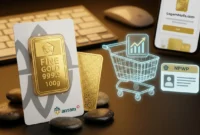 Ilustrasi - Harga Emas Antam Hari Ini Stabil di Rp2,75 Juta per Gram.