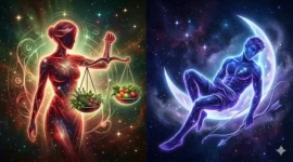 Foto ilustrasi zodiak, dibuat menggunakan Artificial Intelligence